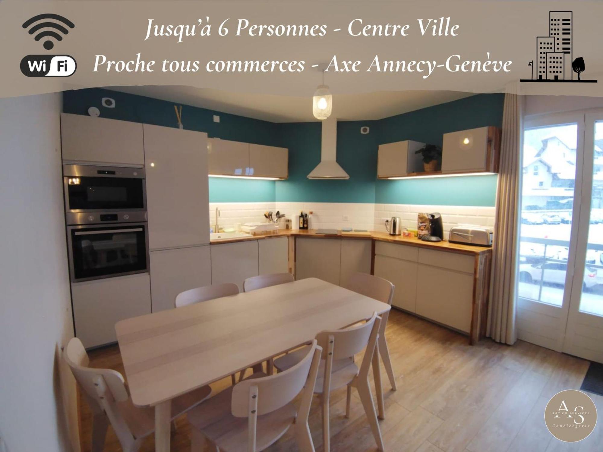 L'Ecrin Connecte-Axe Annecy-Geneve-Wifi-Confort Cruseilles Extérieur photo
